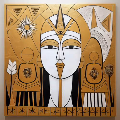 Picasso Gilded