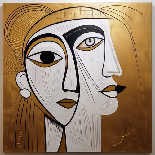 Picasso Gilded