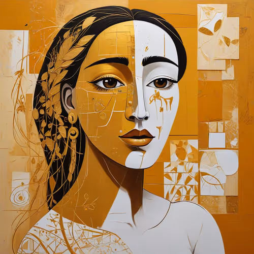 Picasso Gilded