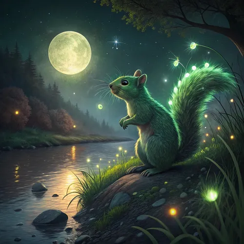 Base Mystic Squirrel Collection #116