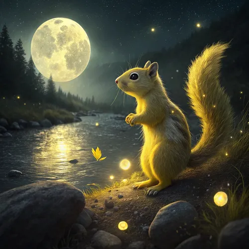 Base Mystic Squirrel Collection #139