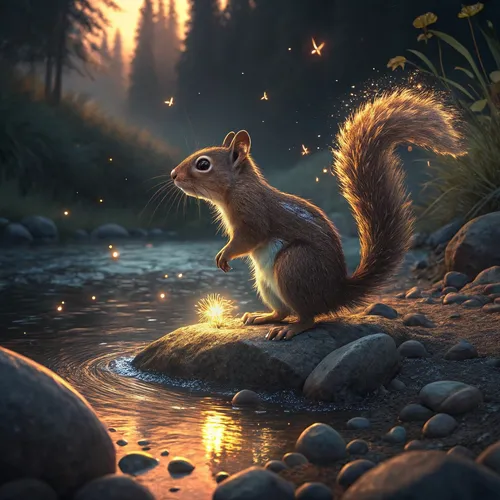 Base Mystic Squirrel Collection