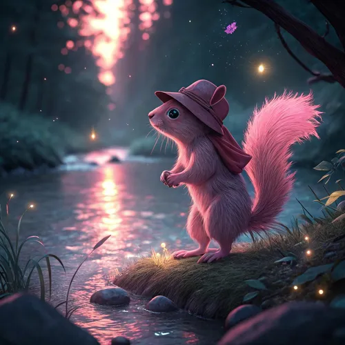 Base Mystic Squirrel Collection #203