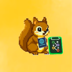 Pixel Squirrel to be under Stress #280