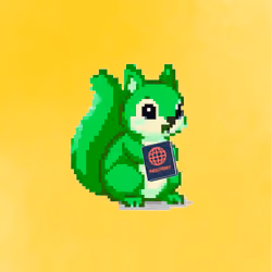 Pixel Squirrel to be under Stress #298