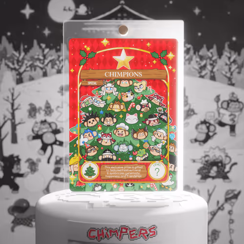 Chimpers Cards Festive Frens
