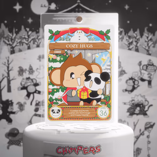 Chimpers Cards Festive Frens