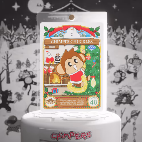 Chimpers Cards Festive Frens
