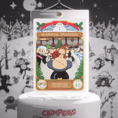 Chimpers Cards Festive Frens