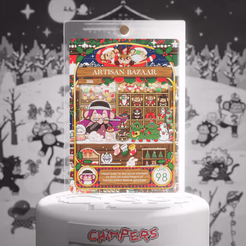 Chimpers Cards Festive Frens