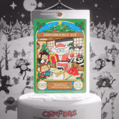 Chimpers Cards Festive Frens