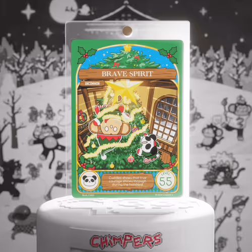 Chimpers Cards Festive Frens
