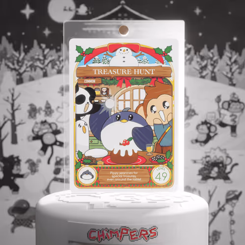 Chimpers Cards Festive Frens