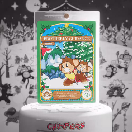 Chimpers Cards Festive Frens