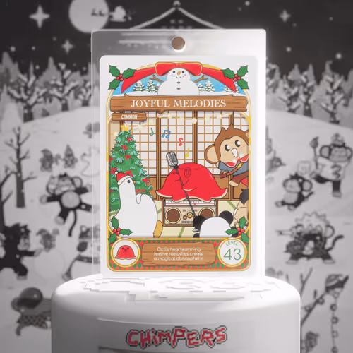 Chimpers Cards Festive Frens