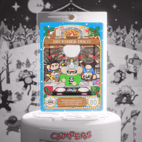 Chimpers Cards Festive Frens