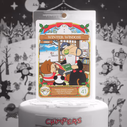Chimpers Cards Festive Frens