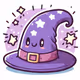 purple hat