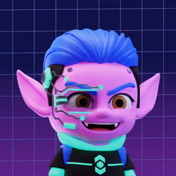 PRINT3R Goblin PFP - Neon