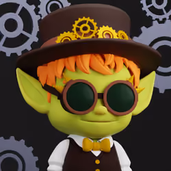 PRINT3R Goblin PFP - Steampunk