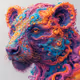 #8 - Colorful Lion Being