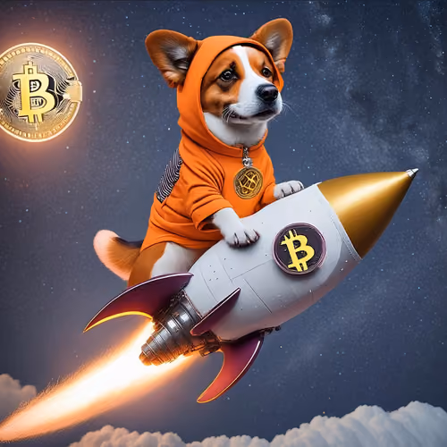 DOG GO TO THE MOON