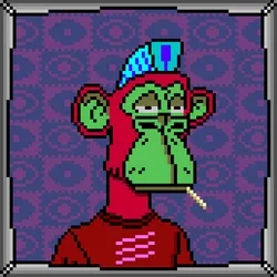 Based Ape Neon Gang #654