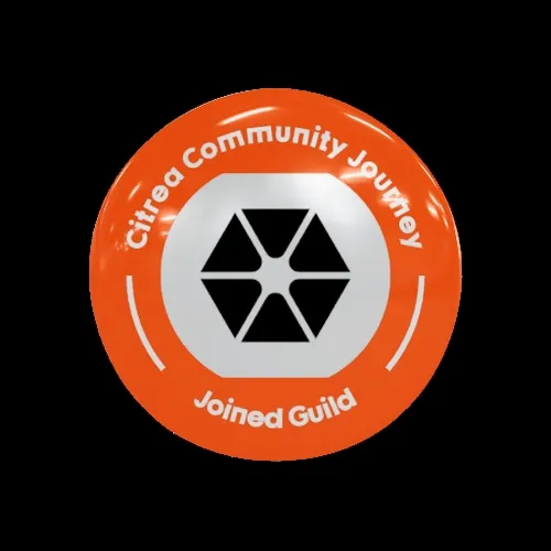 Citrea Guild Pin