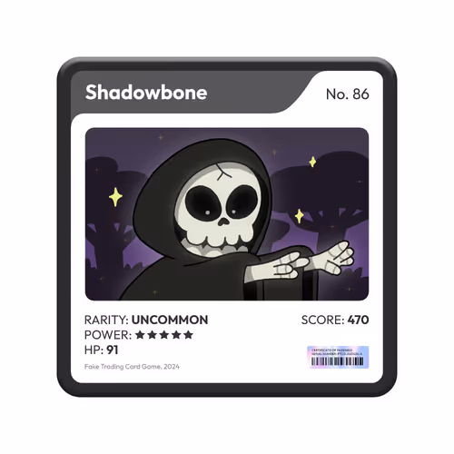 Fake Trading Card Game