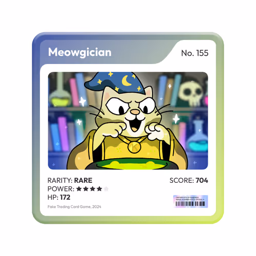 Fake Trading Card Game
