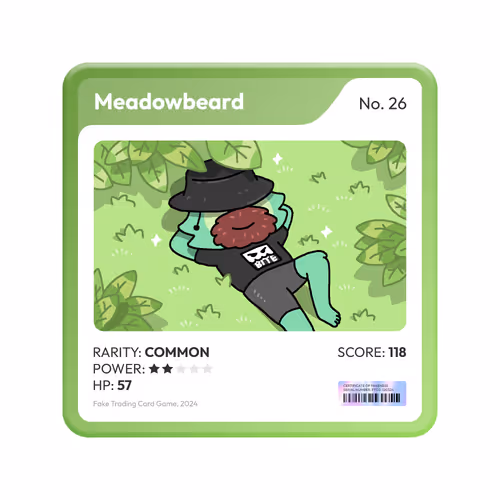 Fake Trading Card Game