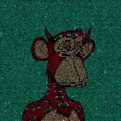 BORED APE ASCII CLUB #9987