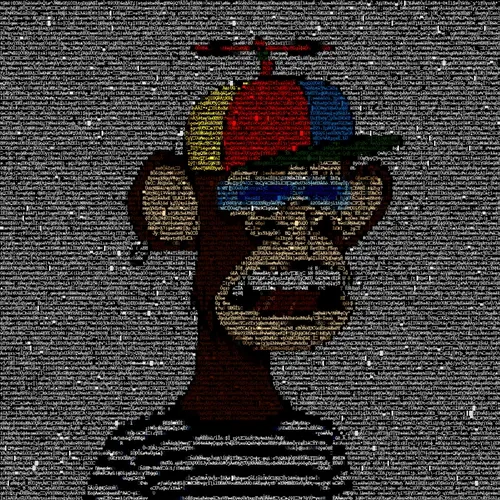 BORED APE ASCII CLUB #666