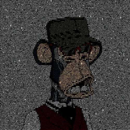 Bored Ape Ascii Club 1