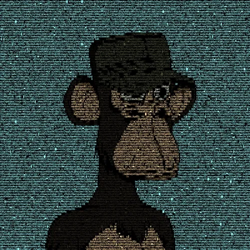 Bored Ape Ascii Club 1