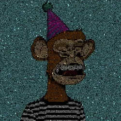 BORED APE ASCII CLUB #4