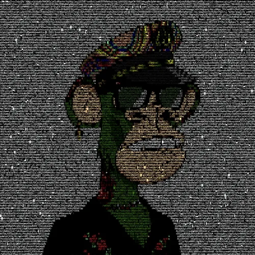 Bored Ape Ascii Club 1