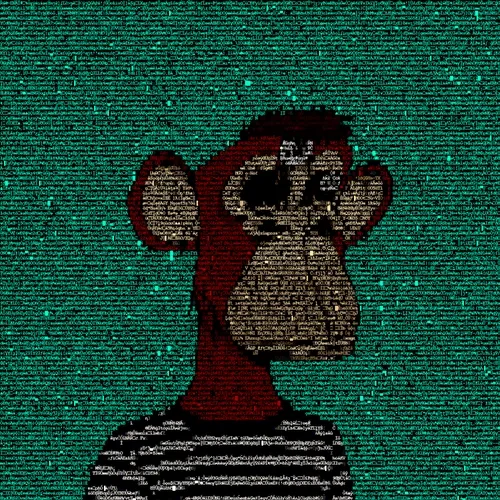 Bored Ape Ascii Club 1