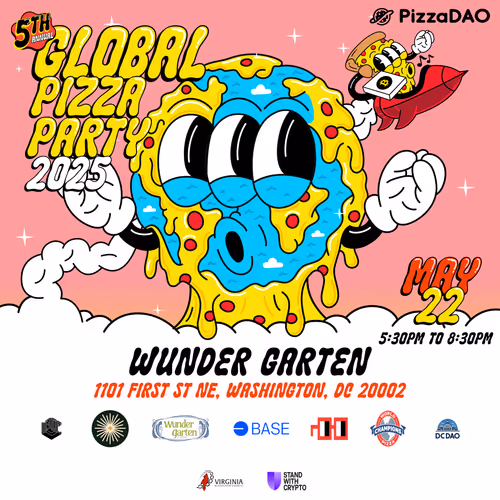 Ticket for Global Pizza Party Washington D.C.