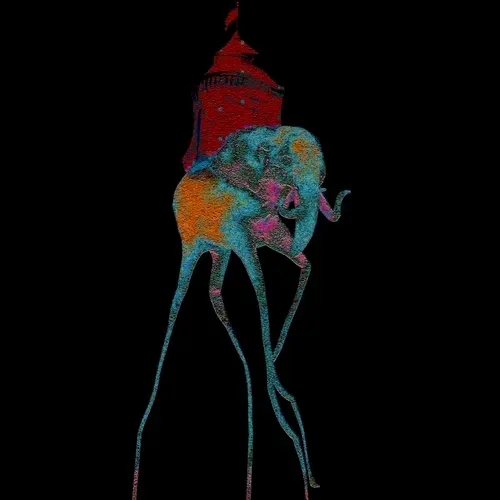 circus elephant by a.c.k.