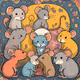 Mouse doodles nft