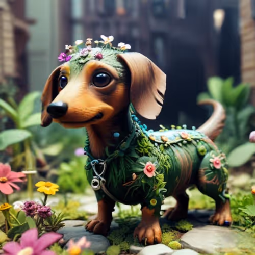 Nature dachshund