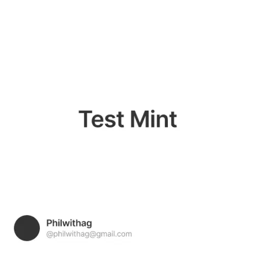 Test Mint 7