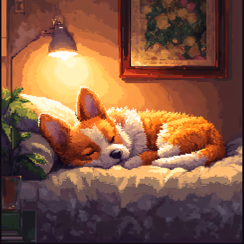 🐶Pixel Dog Sleeping🐶