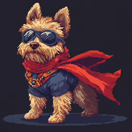🐶Pixel Dog Super Hero🐶