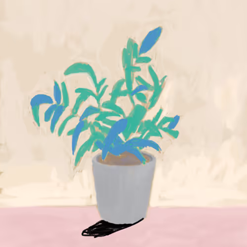 A vase in a gloomy day #4