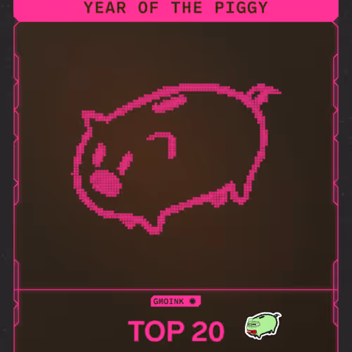 Year of the Piggy - Top 20