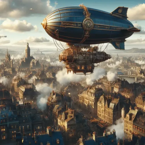 Steampunk Airship