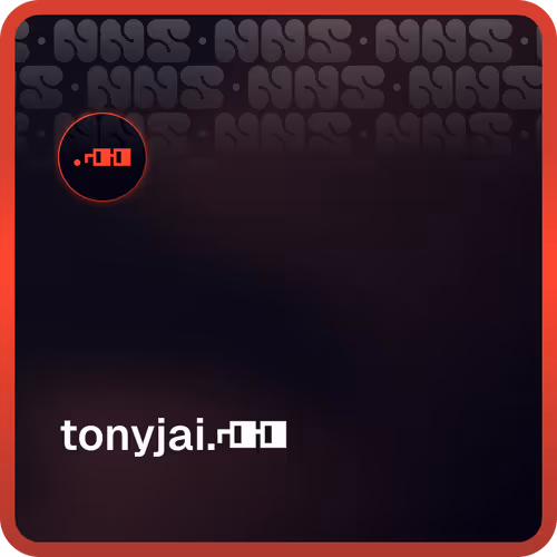 tonyjai.⌐◨-◨