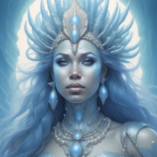 CGI character portrait